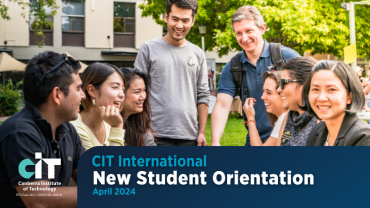 CIT International Student Orientation Event -  April 2024